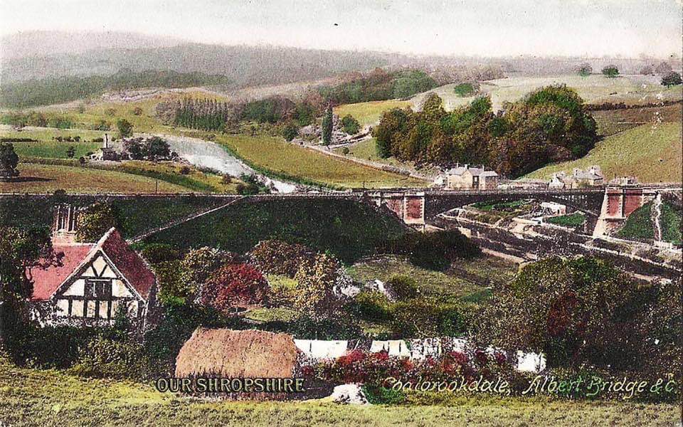 Cottages below the Albert Edward Bridge