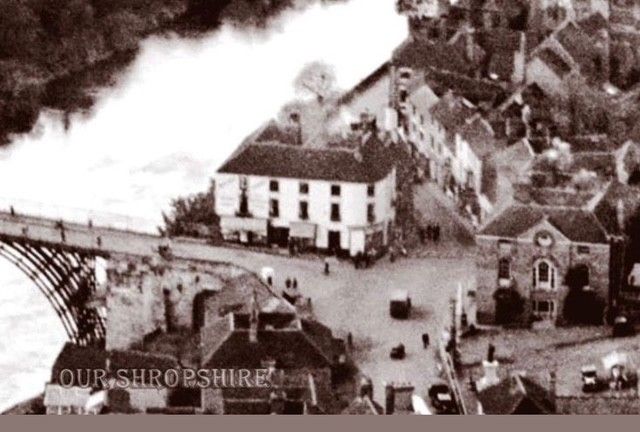 Tontine Hill, Ironbridge — historic view