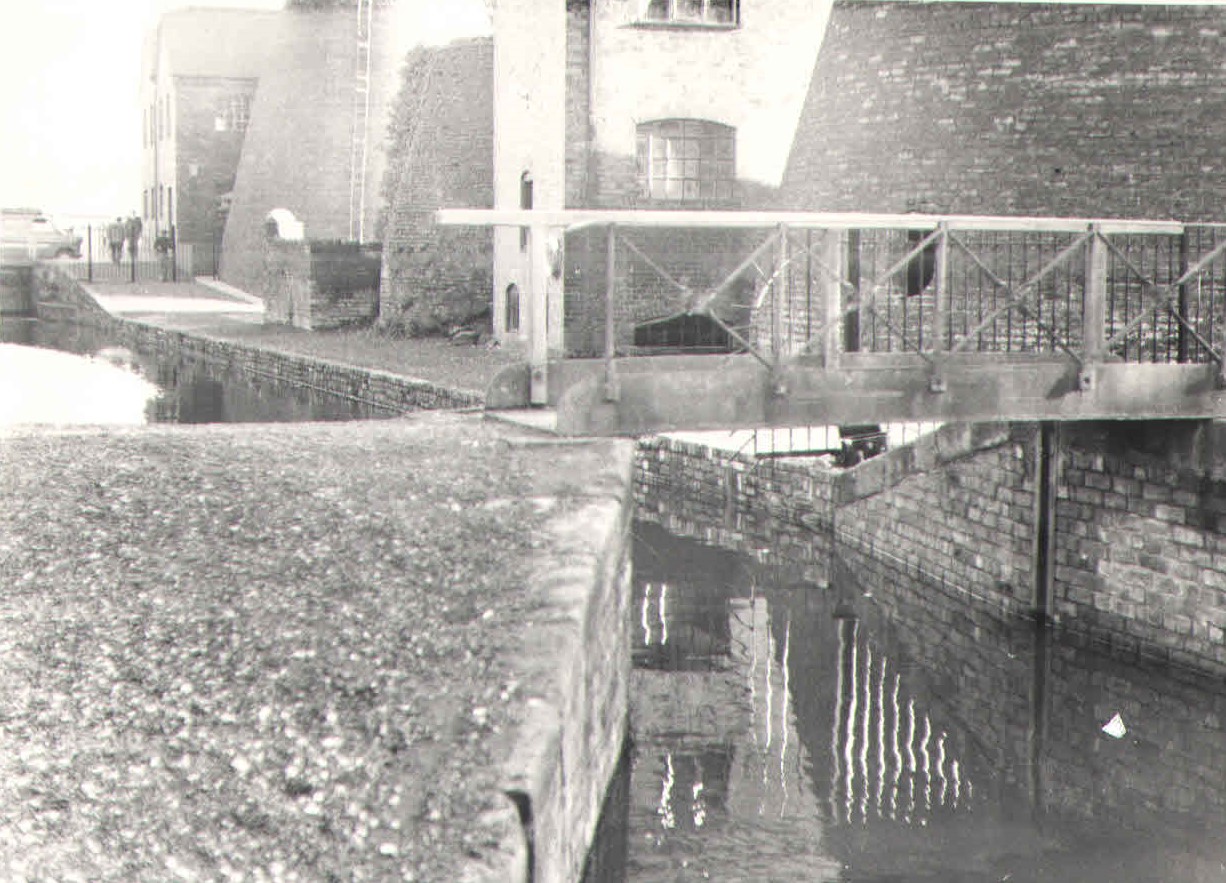 The restored canal channel beside the China Works