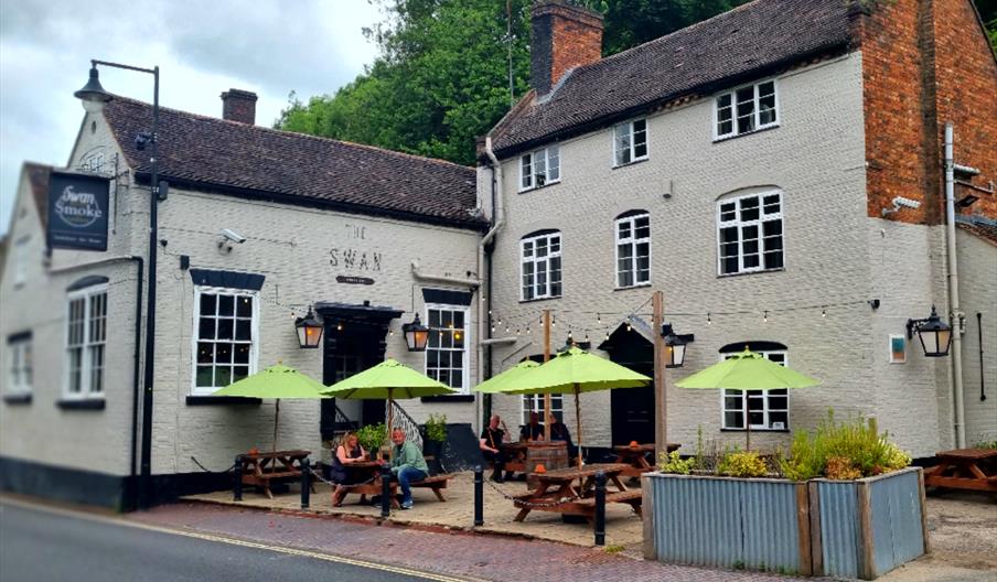 The Swan on the Wharfage today.