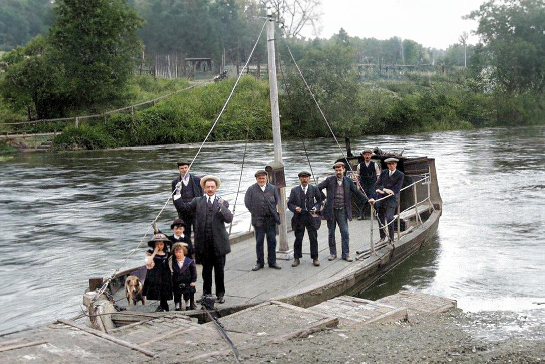 A Coalport ferry boat