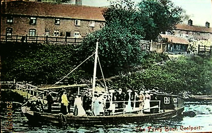 The Coalport ferry, 1911