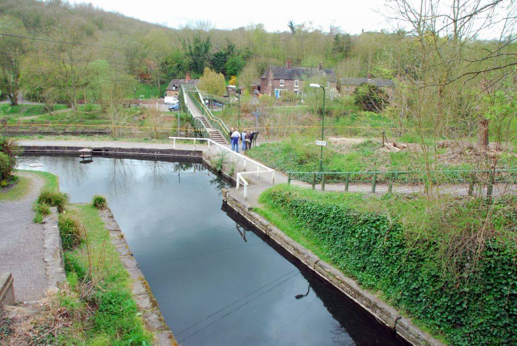 The restored canal near the Hay Inclined Plane