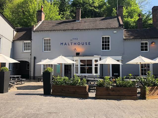 The Malthouse on the Wharfage, formerly the Talbot Inn.