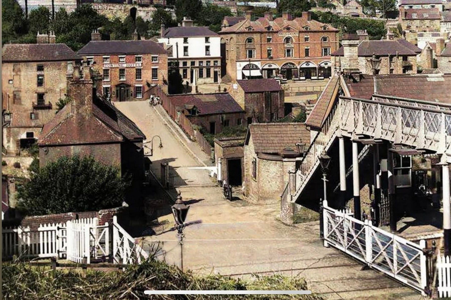 Site of the station after demolition