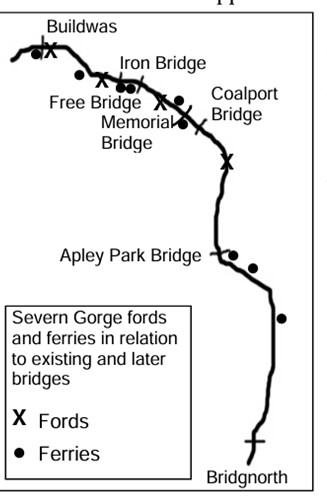 The newsletter map as published